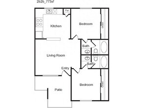 Unit 11203 11203 floor plan